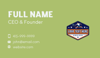 Male Tennis Player Business Card Preview