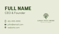 Tree Yoga Wellness Business Card Preview
