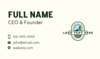 Landscaping Lawn Gardener Business Card Design