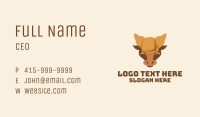 Croissant Bread Ox Business Card Image Preview