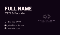 Flower Jewel Gem Business Card Design