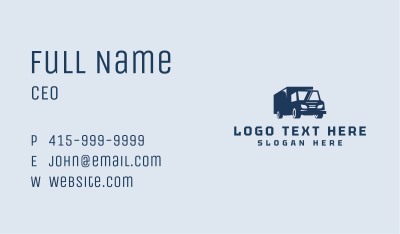 Express Logistics Trucking  Business Card Image Preview