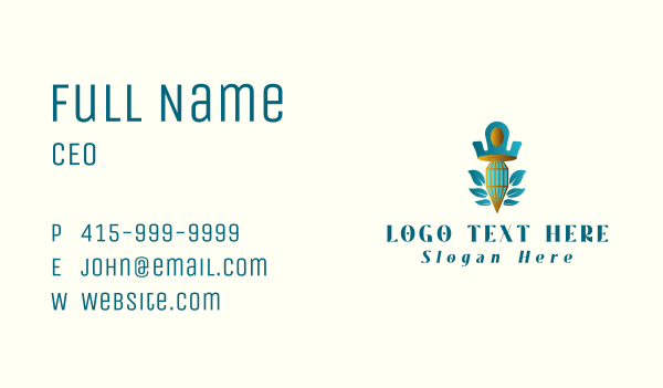 Teal Crown Diamond Business Card Design Image Preview