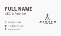 Holy Church Crucifix Business Card Image Preview