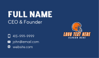 Football Monkey Helmet Business Card Image Preview