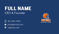 Football Monkey Helmet Business Card Image Preview