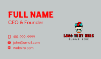 Skull Poker Casino Business Card Image Preview