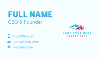 Blazing Car Wash Business Card Design