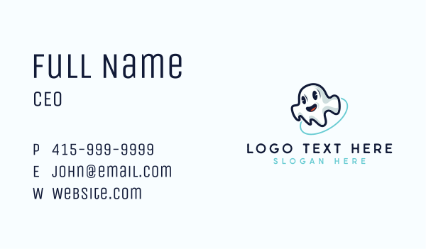 Ghost Esports Clan Business Card Design Image Preview