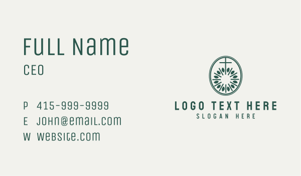 Catholic Church Ministry Business Card Design Image Preview