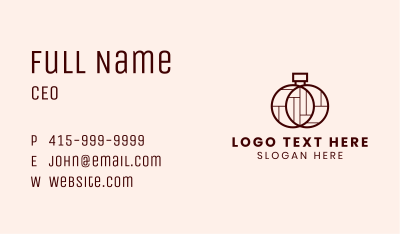 Deluxe Perfume Boutique  Business Card