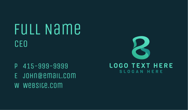 Generic Marketing Letter B Business Card Design Image Preview
