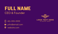 Royal Crown Eagle Business Card Preview