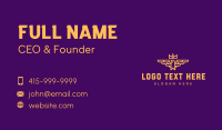 Royal Crown Eagle Business Card Preview