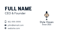 Mohawk Guy Podcast Business Card Image Preview
