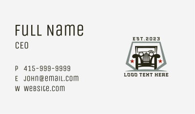 Retro Car Vehicle Business Card Image Preview