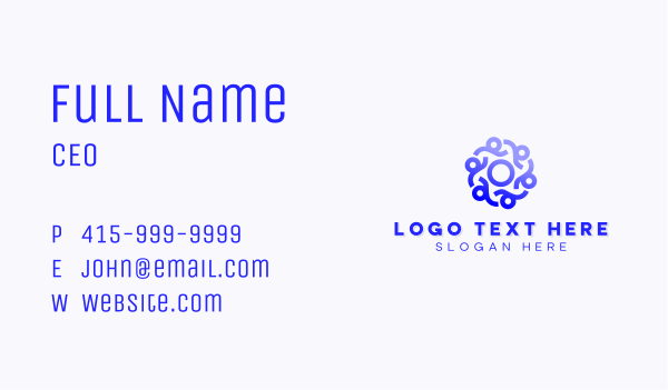 Conference People Community Business Card Design Image Preview