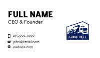 Car Hauler Truck Mover Business Card Image Preview