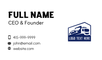 Car Hauler Truck Mover Business Card Preview