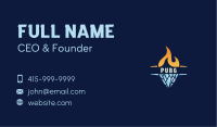 Fire Ice Cooling Business Card Image Preview