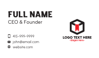 Bookmark Cube Business Card Design