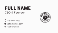 Gym Barbell Plate Business Card Image Preview