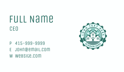 House Repair Carpentry Business Card Image Preview