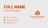 Hardware Construction Hammer Business Card Image Preview