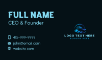 Sea Boat Travel Business Card Design