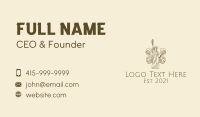 Wave Liberty Statue Business Card Preview