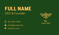 Military Bird Badge Business Card Image Preview