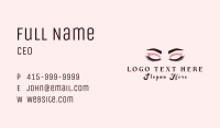 Eyelash Self Care Business Card Image Preview