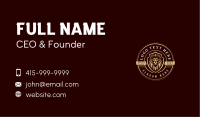 Royalty Crest Lion Business Card Image Preview