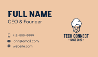Angry Chef Face  Business Card Image Preview