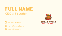 Mexican Sombrero Restaurant Business Card Image Preview