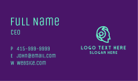 Neon Fluorescent Music DJ Business Card Image Preview