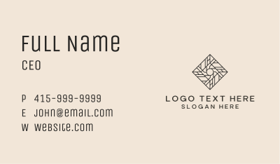Flooring Tiles Pattern Business Card Image Preview