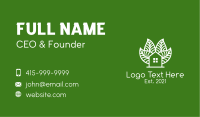 Natural House Garden Business Card Image Preview
