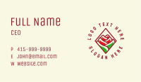 Rose Blooming Eco Business Card Image Preview