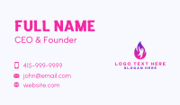 Fire Human Fitness  Business Card Image Preview