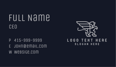 Business Enterprise Griffin Business Card Image Preview