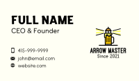 Lighthouse Beer Pub  Business Card Image Preview