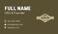 Outdoor Pine Forest  Business Card Image Preview