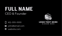 Company Truck Hexagon Business Card Image Preview