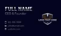 Laser Machine Engrave Business Card Preview