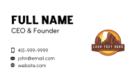 Mountain Outback Desert Business Card Image Preview