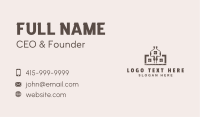 Brown Tools Construction Business Card Image Preview