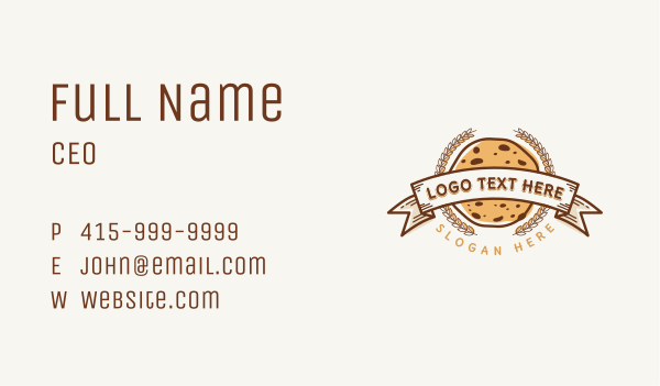 Cookie Pastry Bakery Business Card Design Image Preview