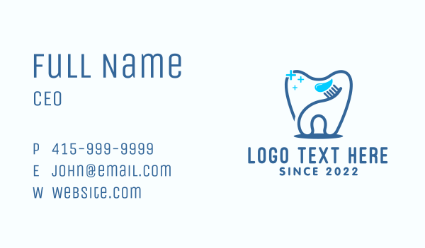Dental Care Toothpaste  Business Card Design Image Preview