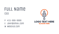 Urban City Sword Business Card Image Preview